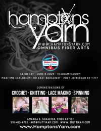 Hamptons Yarn at Long Island Maker Faire 2024