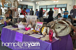 Amanda Schaefer crochetier/fiber artist of Hamptons Yarn Eastern Long Island Mini Maker Faire 2016