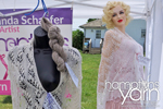 Amanda Schaefer crochetier/fiber artist of Hamptons Yarn Eastern Long Island Mini Maker Faire 2016