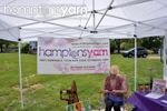 Amanda Schaefer crochetier/fiber artist of Hamptons Yarn Eastern Long Island Mini Maker Faire 2016