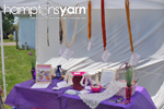 Amanda Schaefer crochetier/fiber artist of Hamptons Yarn Eastern Long Island Mini Maker Faire 2016