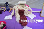 Amanda Schaefer crochetier/fiber artist of Hamptons Yarn Eastern Long Island Mini Maker Faire 2016