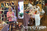 Hamptons Yarn Trunk Show at a Yarn Shop in Port Jefferson, Long Island, New York